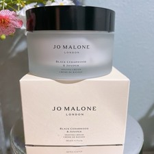 Jo Malone London Black Cedarwood Juniper Shaving Cream, 200 ml / 6.7 fl oz NIB