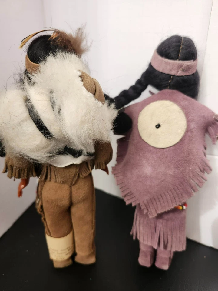 Native American Hard Plastic Dolls by Carlson - Image 2 of 4