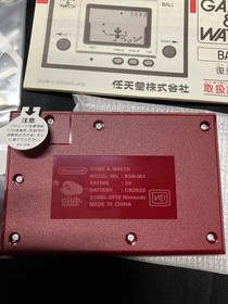 Nintendo Limited Game & Watch Ball With Box Club Nintendo Premium Game