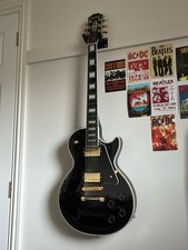 Epiphone Les Paul Custom Ebony Electric Guitar 2020 Model