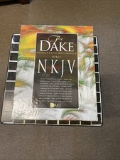 Dake's Annotated Reference Bible-NKJV by Finis J. Dake (2013, Imitation Leather)