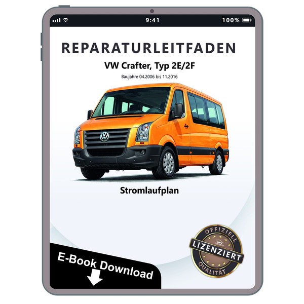 Vw Crafter 2E 2006-2016 StromlaufpläNe Sicherungsbelegung Elektrik Download-image