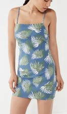 Urban Outfitters NWT Palm Print Mini Dress, Medium
