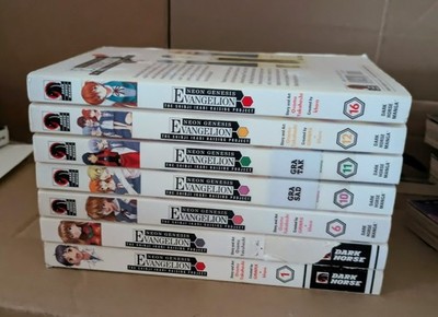Shinji Ikari Raising Project Manga TPB Lot Vol 1,4,6,10,11,12,16 Dark Horse