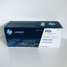 HP 212X Yellow Toner Cartridge W2122X Genuine OEM Laserjet Enterprise M554