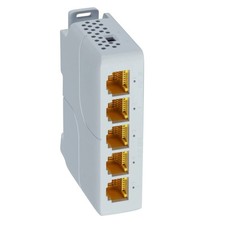 5-Port PoE Gigabit Extender 1 in 4Out PoE Repeater with 1000Mbps Network VLAN