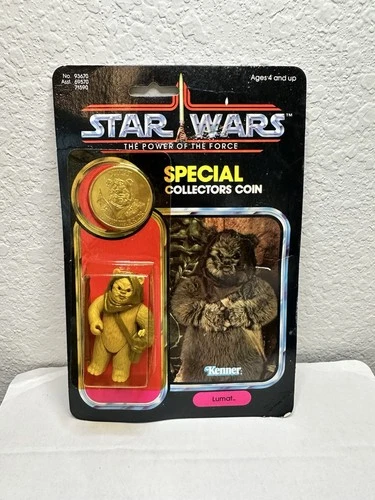 1984 Star Wars POTF Lumat  Kenner Last 17 Pwr of the Force Sealed, Carded