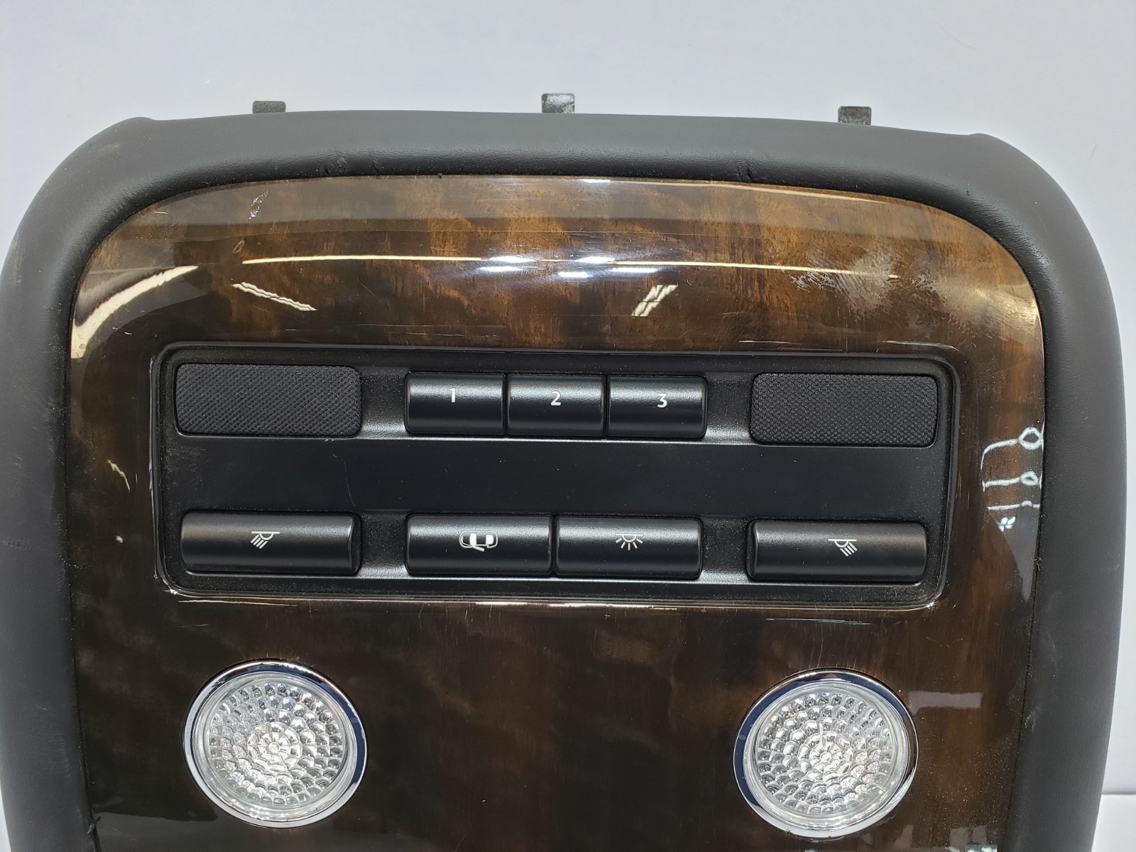 ✅ 12-17 OEM Bentley Continental GT Front Overhead Console Dome Light Wood