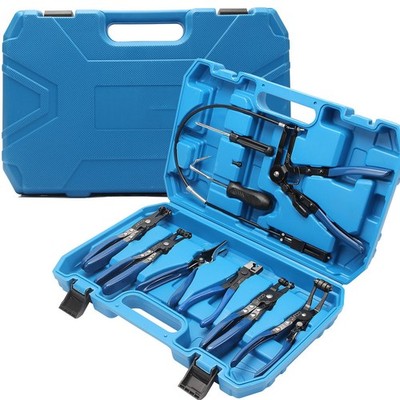 11tlg Schlauchklemmenzangen Set Schlauchschellenzange Schellenzange DHL