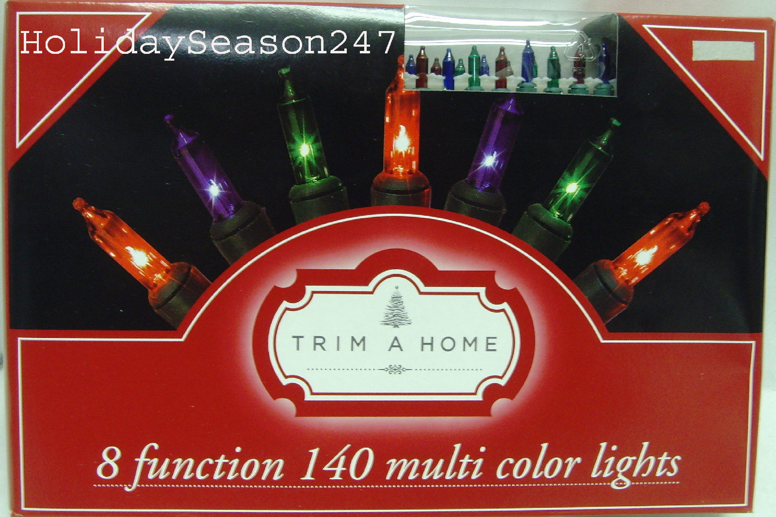 Trim a Home 140ct Chasing Christmas Light Set Multicolor for sale online eBay