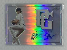 2021 LEAF PERFECT GAME METAL SILVER REFRACTOR CHASE SHORES RC AUTO # 15/25