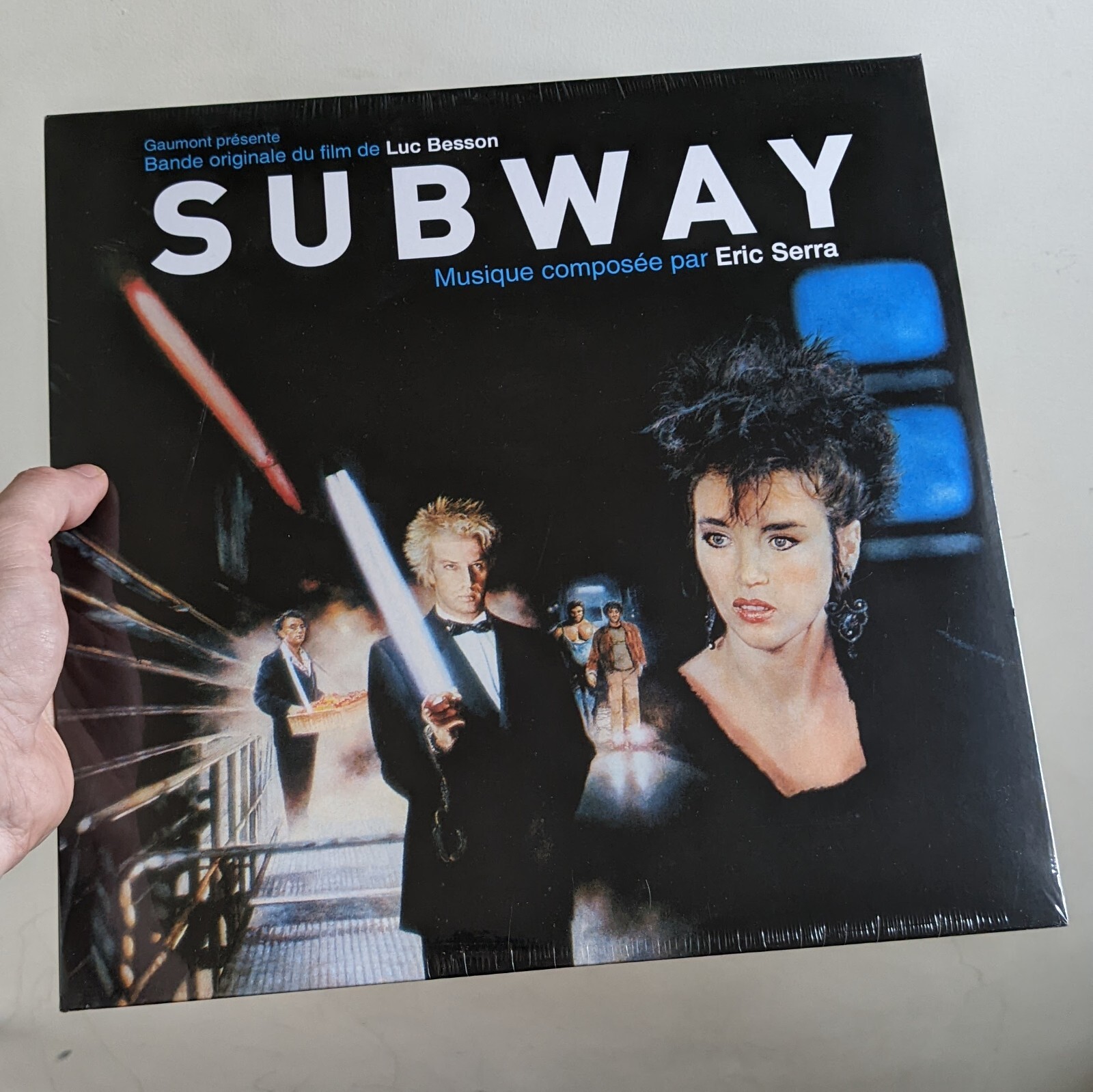 SUBWAY (1985) Film Soundtrack Score by Eric Serra Luc Besson film. VINYL SEALED!
