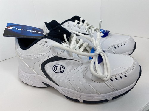 CHAMPION WHITE SNEAKER Women Size 7W Blue NWOB - Picture 13 of 15