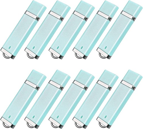 TOPSELL 10PCS 2GB USB 2.0 Flash Drive -Bulk Pack-Memory Storage Thumb Stick Blue - Picture 1 of 1