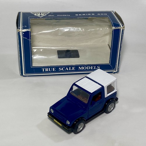 AHC Models Series 400 Suzuki Samurai 1:43 #458 Blue Diecast SUV Made in Spain - 第 1/24 張圖片