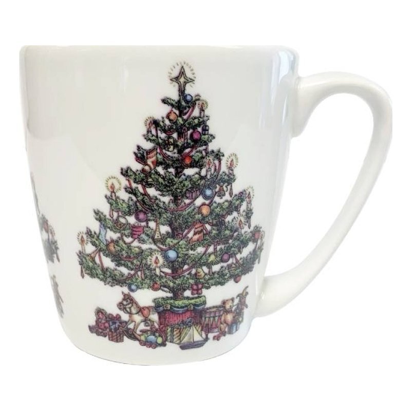 Christmas Tree Mug Ceramic 300ml Churchill China