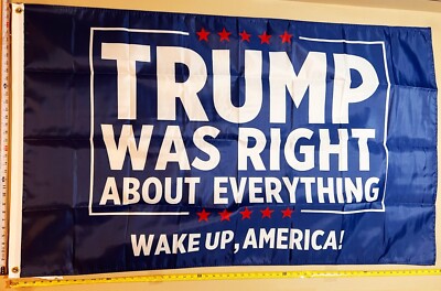 3x5 American Flag Made In USA Donald Trump "Trump Train" Flag - 3x5 Ft, Blue Design, FREE SHIPPING Flags Patriotic - Foto 10