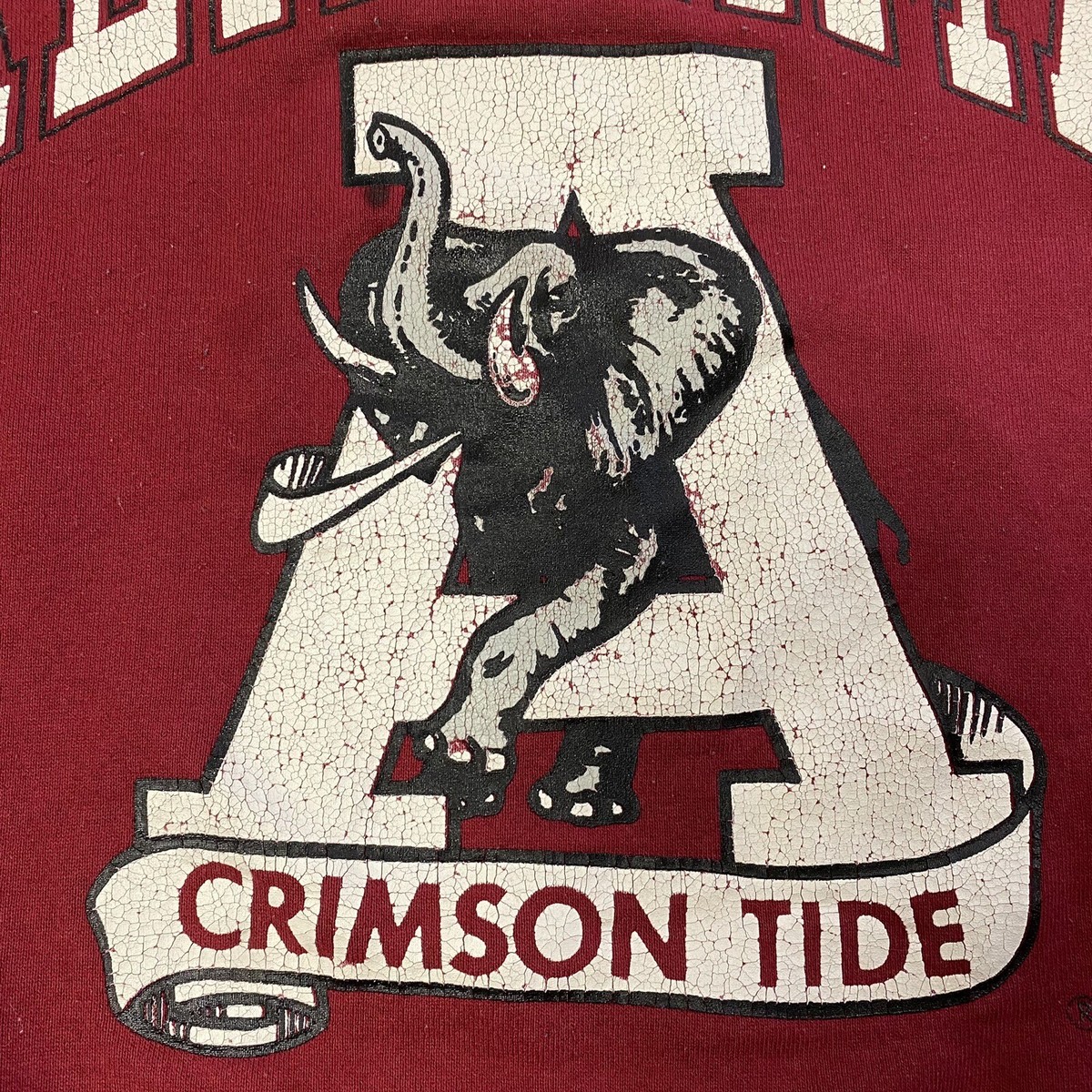 VINTAGE Russell Athletics 80s 90s Alabama Crimson Tide Sweatshirt 