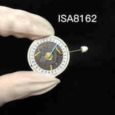 ISA 8172 Replacement Original Swiss ISA 8162 Movement Date At 6 Quartz Movement