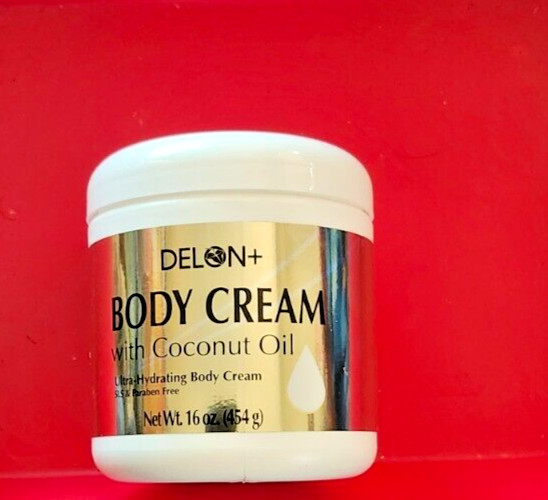DELON BODY CREAM WITH COCONUT OIL ULTRA HYDRATING BODY CREAM