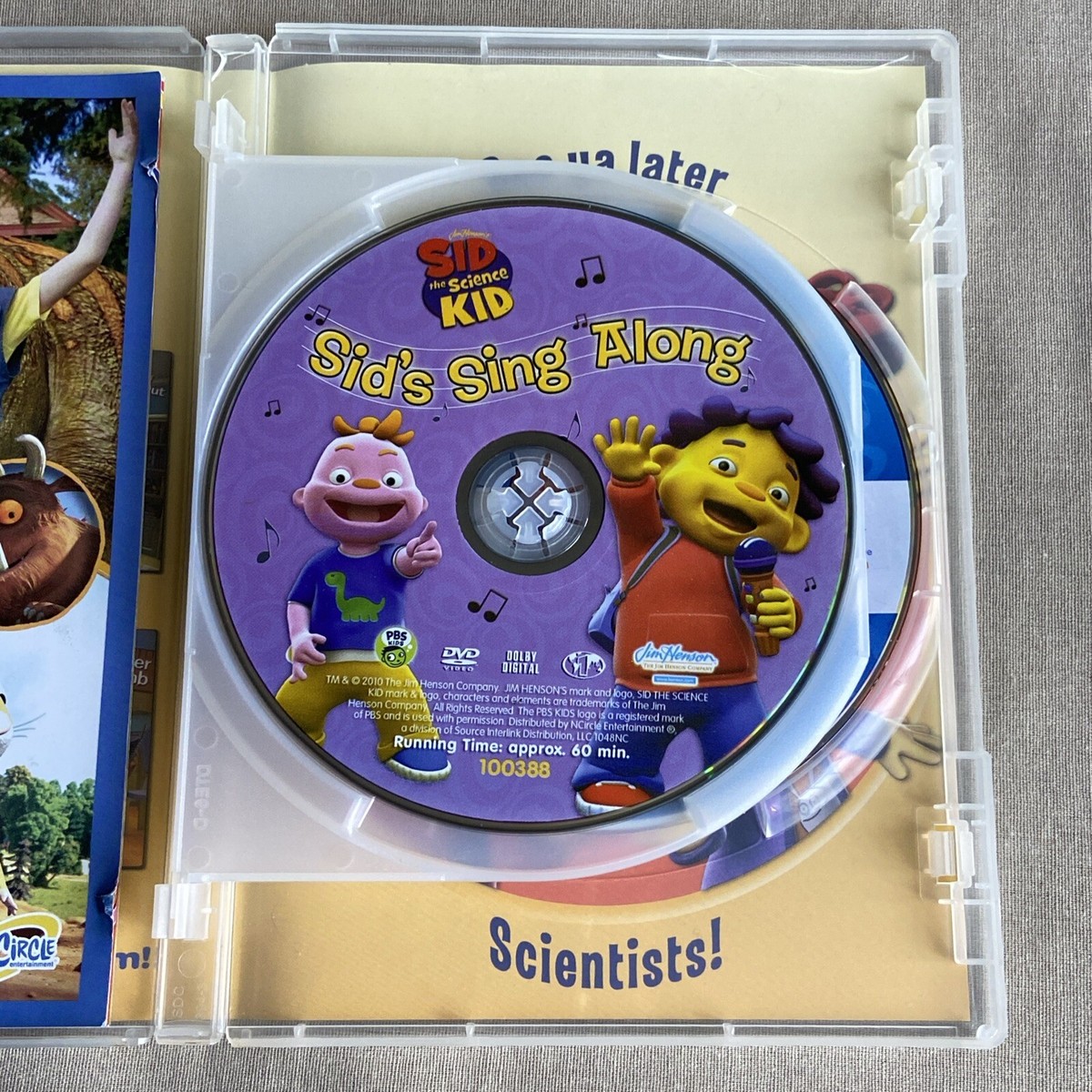 Jim Henson: Sid the Science Kid: Sid's Sing Along (DVD & CD