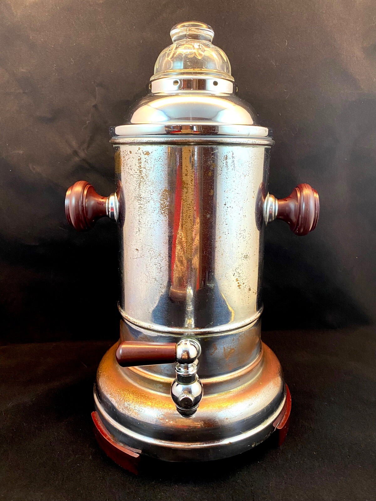 Vintage 1940s 50&rsquo;s Rowenta Electric Robot Style Percolator