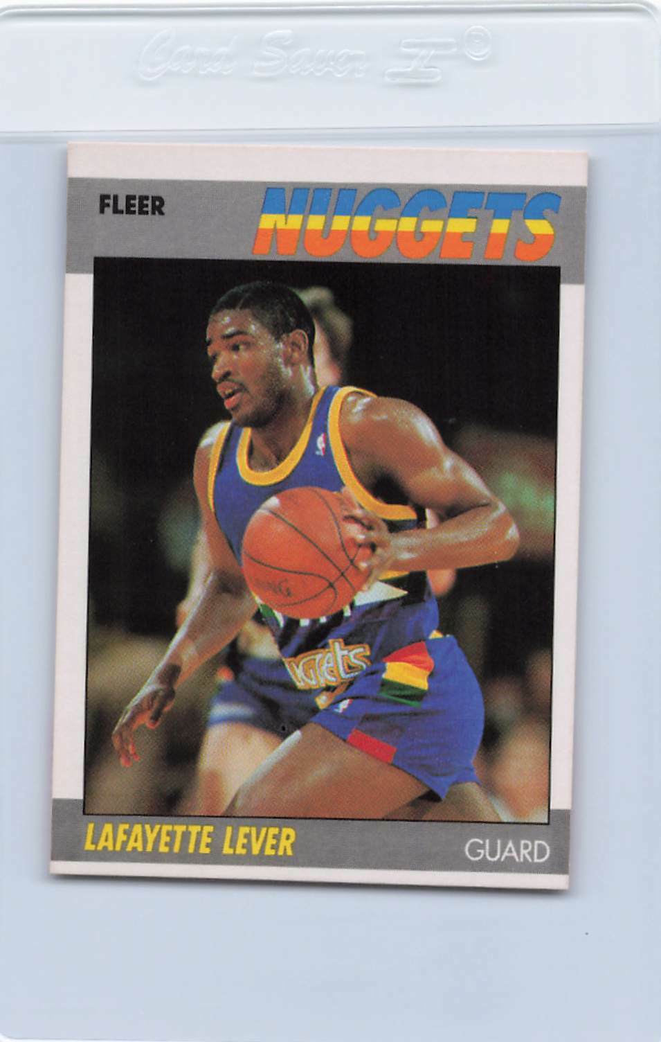 1987/88 Fleer #62 Lafayette Lever Nuggets NM *1542