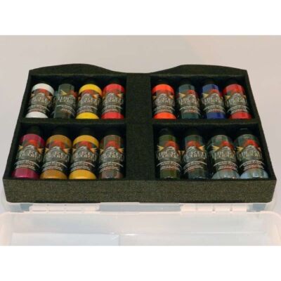 Createx Airbrushfarben Wicked Color Farbsets im Koffer 800 160 Airbrush Farbe