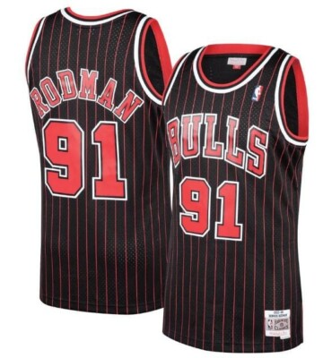 XL Mitchell＆Ness NBA JERSEY BULLS RODMAN Amazon.com: Mitchell & Ness Dennis Rodman 1995-96 Chicago