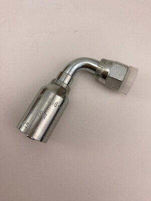 13956-4-4 Parker Female JIC Swivel 90 Deg Elbow 56 Series Hose fitting sold/pc