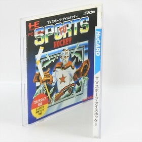 TV SPORTS ICE HOCKEY PC Engine Hu 2148 pe