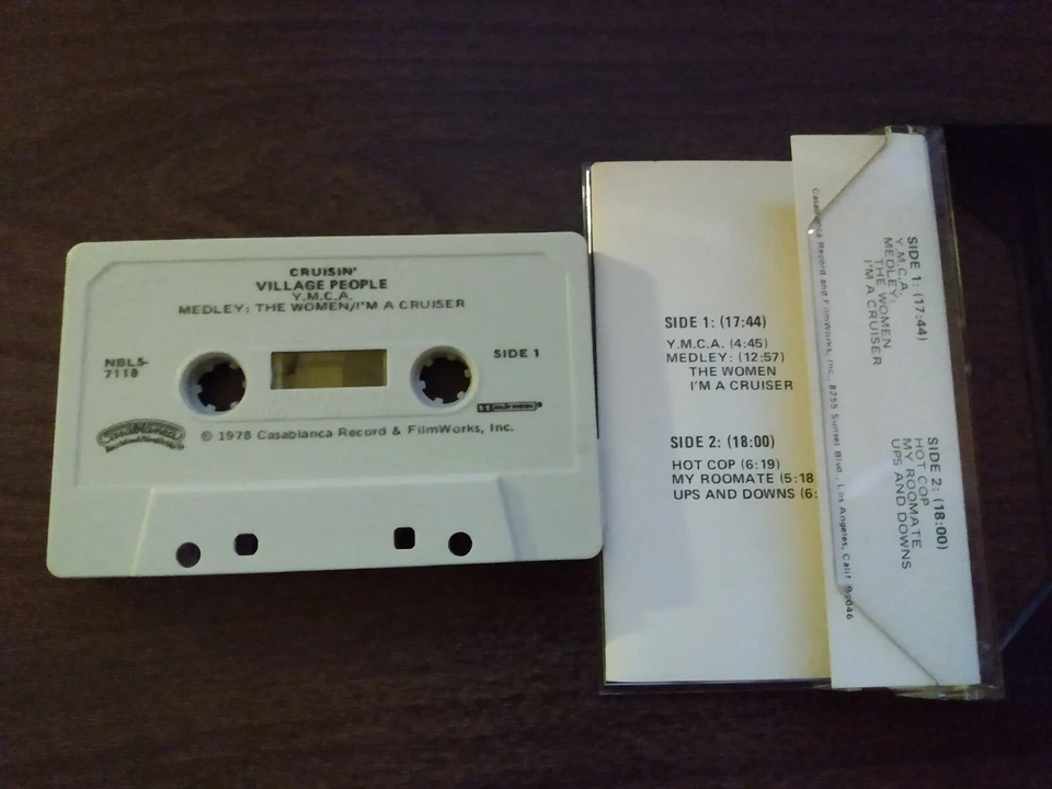 Village People, Cruisin', Cassette, 1978 Casablanca NBL5-7118, Used. — 第 3/3 张图片