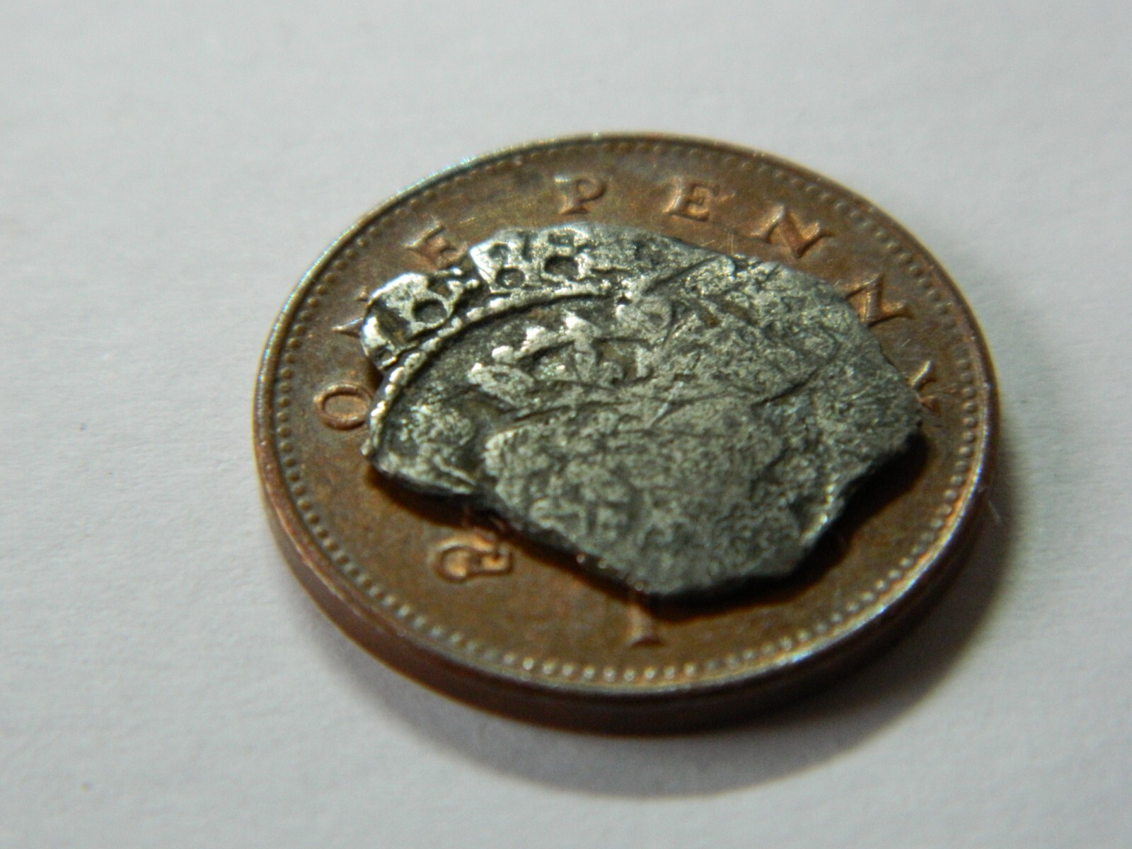 Small Post Medieval Henry 8th hammered silver coin Metal detecting