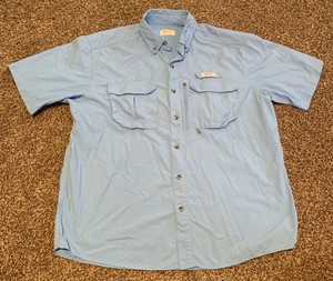 euc gander fishing gear button mountain mens shirt guide down series