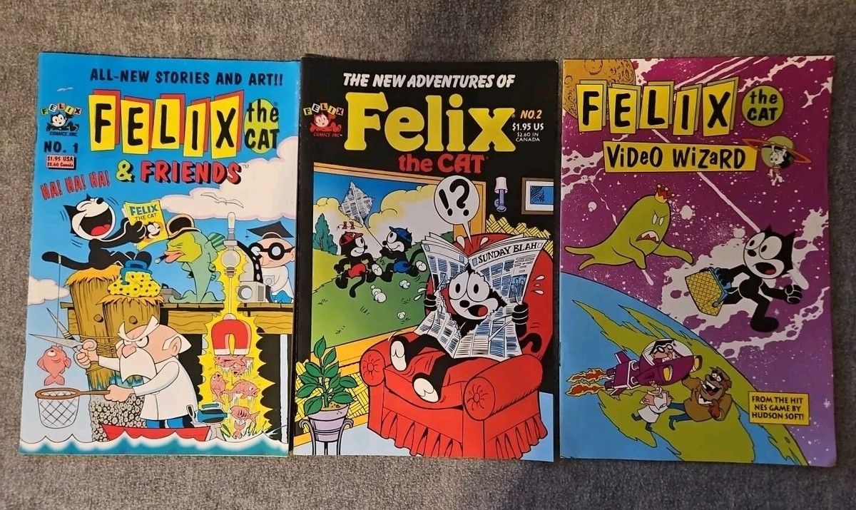 1992 Felix the Cat comics 1 and 2 with bonus comic | eBay