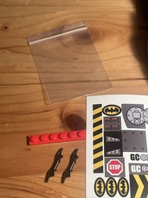 LEGO Batman The Batmobile 7781 Batmobile Only 100% Complete w/ New Sticker Pack!