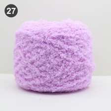 100g Skeins Fluffy Coral Velvet Cashmere Chunky Crochet Soft Warm Knitting Wool