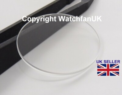 Replacement Flat Mineral crystal Fits Seiko Solar V172-0AJ0