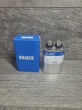 BOJACK 5 uF ±6% 5 MFD 370V/440V CBB65 Oval Run Start Capacitor for AC Motor 