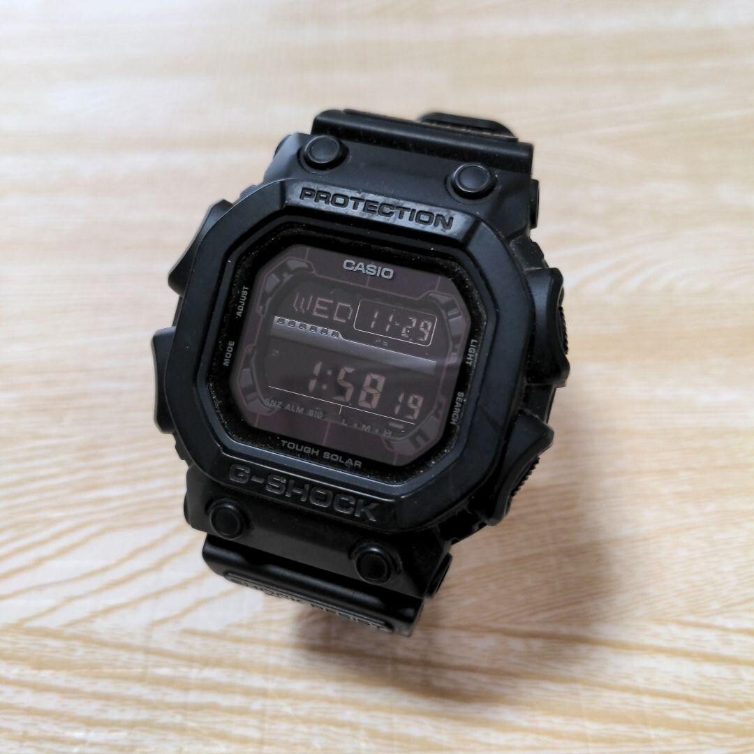 Casio G-SHOCK GX-56BB Black Tough Solar Wristwatch | eBay