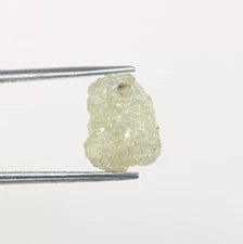 3.04 CT Loose Raw Snow White Uncut Diamond for Engagement Ring