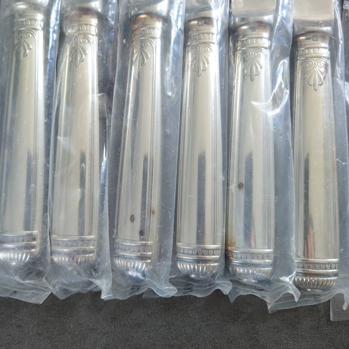 Christofle Malmaison Silverplate Flatware Knife Fork Spoon 30pcs Brand New - Picture 14 of 22