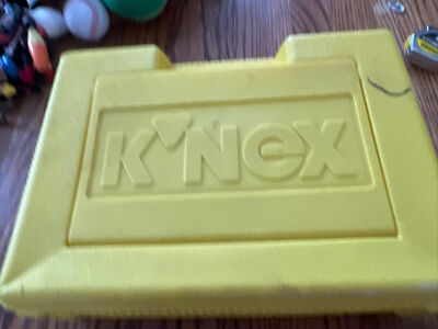Solar K'NEX Large Storage Case Yellow14 x 10 x 4'' Carry Box With Pieces