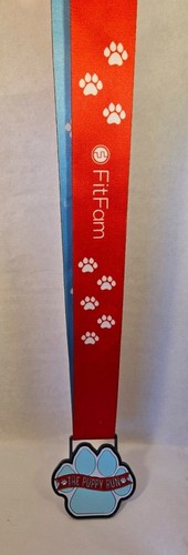 FitFam The Puppy Run Race Medal #516 - Picture 3 of 3