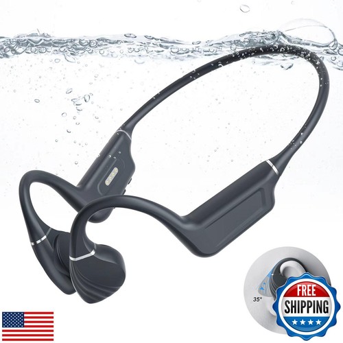 MUXUN Bone Conduction Headphones Bluetooth - Open Ear Headphones Bluetooth an