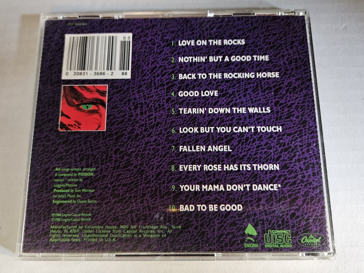 Poison CD Open Up And Say Ahhhh | eBay