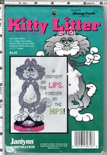 Janlynn Kitty Litter Counted Cross Stitch Kit  KL02 NEW SEALED