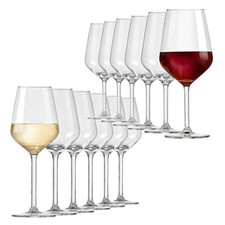 12 x Weingl&auml;ser Wei&szlig;weingl&auml;ser Rotweingl&auml;ser edele Weinglas Weingl&auml;ser Set Glas
