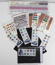 Creative Memories Scrapbook Lot Die Cut, Stickers, Borders, Strips NEW 2002-2004