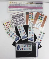 Creative Memories Scrapbook Lot Die Cut, Stickers, Borders, Strips NEW 2002-2004
